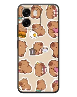 Чохол для OPPO A6 з картинкою «Капібари паттерн» Чохол для OPPO A6 з картинкою «Капібари паттерн»
