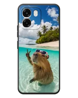 Чохол для OPPO A6 з картинкою «Капібара на морі» Чохол для OPPO A6 з картинкою «Капібара на морі»