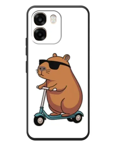 Чохол для OPPO A6 з картинкою «Капібара на самокаті» Чохол для OPPO A6 з картинкою «Капібара на самокаті»