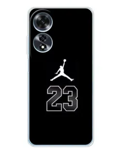 Чехол для OPPO A60 5G с картинкой «Jordan Flight 23»