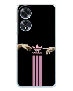 Чехол для OPPO A60 5G с картинкой «Adidas Hands»