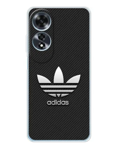 Чехол для OPPO A60 5G с картинкой «Adidas Карбоновая текстура» Чехол для OPPO A60 5G с картинкой «Adidas Карбоновая текстура»