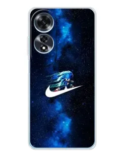 Чехол для OPPO A60 5G с картинкой «Звездный путь Nike»