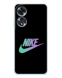 Чехол для OPPO A60 5G с картинкой «Nike — городская ночь»