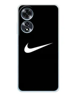 Чехол для OPPO A60 5G с картинкой «Минималистический Найк»