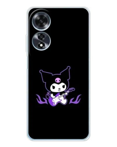 Чехол для OPPO A60 5G с картинкой «Электрическая Kuromi»