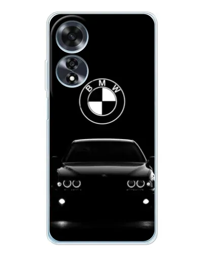 Чехол для OPPO A60 5G с картинкой «BMW — взгляд из темноты»
