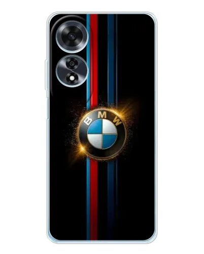 Чехол для OPPO A60 5G с картинкой «BMW M-Power неон»