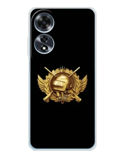 Чехол для OPPO A60 5G с картинкой «PUBG — оранжевый градиент» Чехол для OPPO A60 5G с картинкой «PUBG — оранжевый градиент»