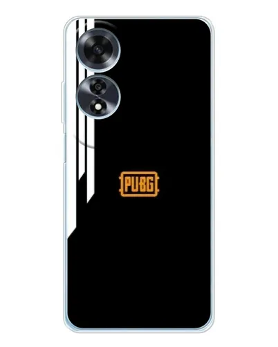 Чехол для OPPO A60 5G с картинкой «PUBG — вертикальные линии» Чехол для OPPO A60 5G с картинкой «PUBG — вертикальные линии»