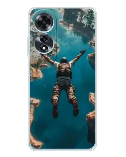 Чохол для OPPO A60 5G з картинкою «PUBG — вільне падіння»