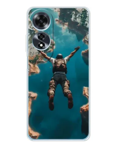 Чехол для OPPO A60 5G с картинкой «PUBG — свободное падение» Чехол для OPPO A60 5G с картинкой «PUBG — свободное падение»