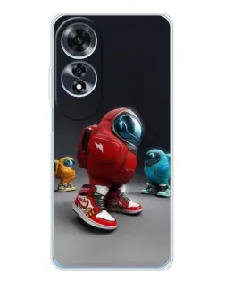 Чохол для OPPO A60 5G з картинкою «Among Us — 3D стиль» Чохол для OPPO A60 5G з картинкою «Among Us — 3D стиль»