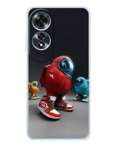 Чехол для OPPO A60 5G с картинкой «Among Us — 3D стиль» Чехол для OPPO A60 5G с картинкой «Among Us — 3D стиль»