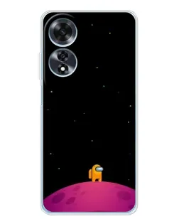 Чохол для OPPO A60 5G з картинкою «Самотній герой на планеті» Чохол для OPPO A60 5G з картинкою «Самотній герой на планеті»