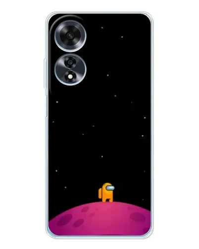 Чехол для OPPO A60 5G с картинкой «Одинокий герой на планете» Чехол для OPPO A60 5G с картинкой «Одинокий герой на планете»