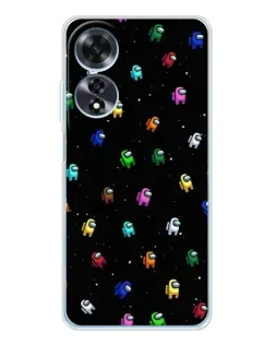 Чохол для OPPO A60 5G з картинкою «Екіпаж Among Us» Чохол для OPPO A60 5G з картинкою «Екіпаж Among Us»