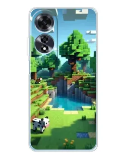 Чохол для OPPO A60 5G з картинкою «Minecraft літній день» Чохол для OPPO A60 5G з картинкою «Minecraft літній день»