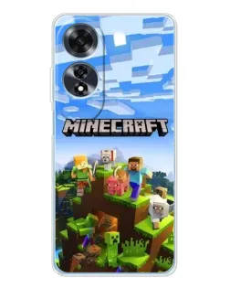 Чохол для OPPO A60 5G з картинкою «Minecraft класичний світ» Чохол для OPPO A60 5G з картинкою «Minecraft класичний світ»