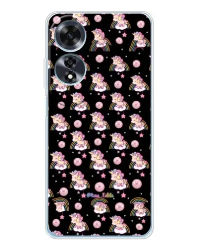 Чехол для OPPO A60 5G с картинкой «Magic Unicorn паттерн» Чехол для OPPO A60 5G с картинкой «Magic Unicorn паттерн»