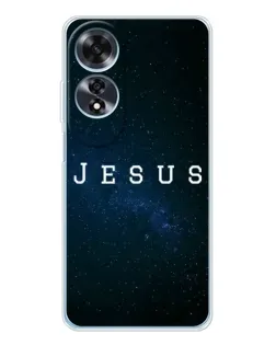 Чехол для OPPO A60 5G с картинкой «Звездное небо Jesus»