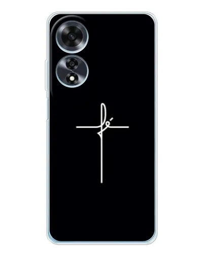 Чохол для OPPO A60 5G з картинкою «Тонкий хрест» Чохол для OPPO A60 5G з картинкою «Тонкий хрест»