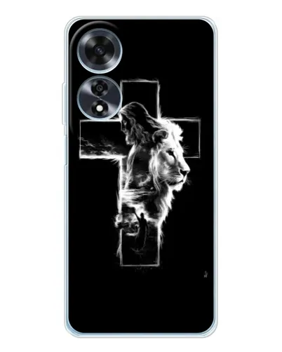 Чохол для OPPO A60 5G з картинкою «Сяючий хрест Jesus» Чохол для OPPO A60 5G з картинкою «Сяючий хрест Jesus»