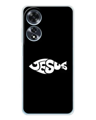 Чохол для OPPO A60 5G з картинкою «Риба Jesus» Чохол для OPPO A60 5G з картинкою «Риба Jesus»