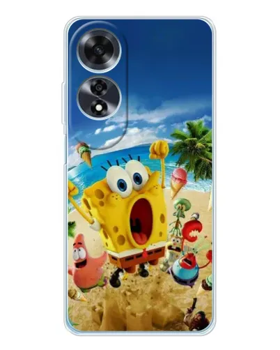 Чехол для OPPO A60 5G с картинкой «Развлечения на пляже»
