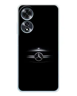 Чохол для OPPO A60 5G з картинкою «Mercedes — абстрактні лінії» Чохол для OPPO A60 5G з картинкою «Mercedes — абстрактні лінії»