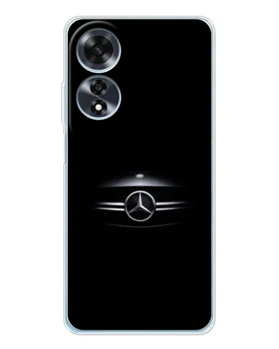 Чехол для OPPO A60 5G с картинкой «Mercedes — абстрактные линии»