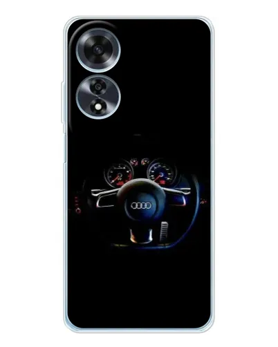 Чехол для OPPO A60 5G с картинкой «Салон Audi — руль» Чехол для OPPO A60 5G с картинкой «Салон Audi — руль»