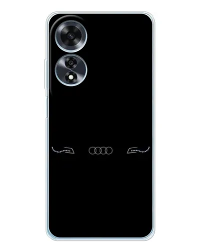 Чехол для OPPO A60 5G с картинкой «Audi — световой подпись» Чехол для OPPO A60 5G с картинкой «Audi — световой подпись»