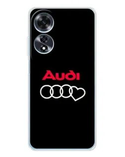 Чохол для OPPO A60 5G з картинкою «Логотип Audi Heart» Чохол для OPPO A60 5G з картинкою «Логотип Audi Heart»