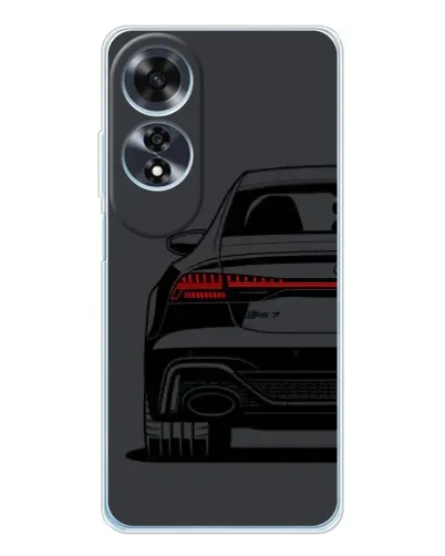 Чехол для OPPO A60 5G с картинкой «Задняя часть Audi — арт» Чехол для OPPO A60 5G с картинкой «Задняя часть Audi — арт»