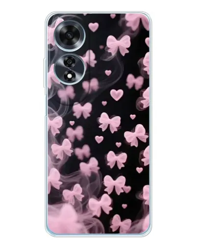 Чехол для OPPO A60 5G с картинкой «Неоновое кружево»