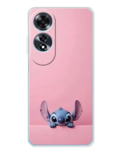 Чехол для OPPO A60 5G с картинкой «Stitch выглядывает»