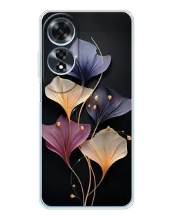 Чохол для OPPO A60 5G з картинкою «Лілові квіти грації» Чохол для OPPO A60 5G з картинкою «Лілові квіти грації»