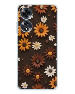 Чохол для OPPO A60 5G з картинкою «Візерунок з маленьких соняшників» Чохол для OPPO A60 5G з картинкою «Візерунок з маленьких соняшників»