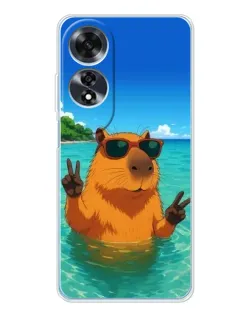 Чохол для OPPO A60 5G з картинкою «Морська капібара» Чохол для OPPO A60 5G з картинкою «Морська капібара»
