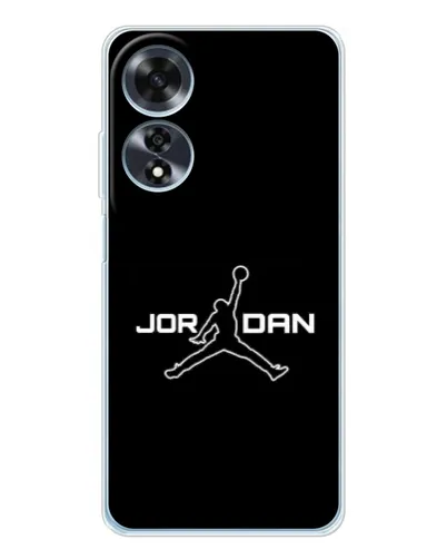 Чехол для OPPO A60 с картинкой «Nike Pink Swirl»