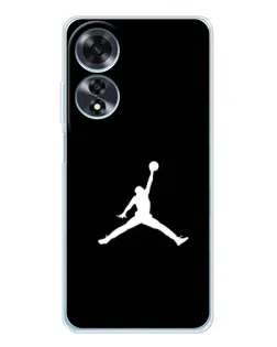 Чехол для OPPO A60 с картинкой «Jordan Silhouette» Чехол для OPPO A60 с картинкой «Jordan Silhouette»