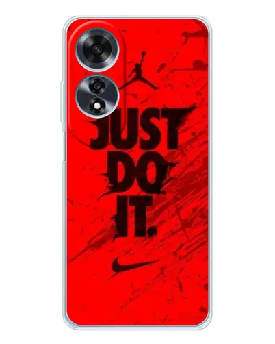 Чехол для OPPO A60 с картинкой «Nike Just Do It»