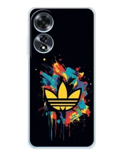Чехол для OPPO A60 с картинкой «Adidas Splash»