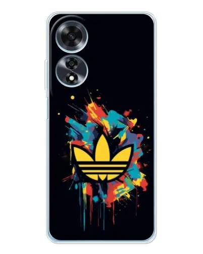 Чехол для OPPO A60 с картинкой «Adidas Splash»