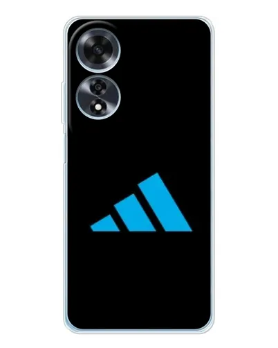 Чехол для OPPO A60 с картинкой «Adidas Cyan Logo»