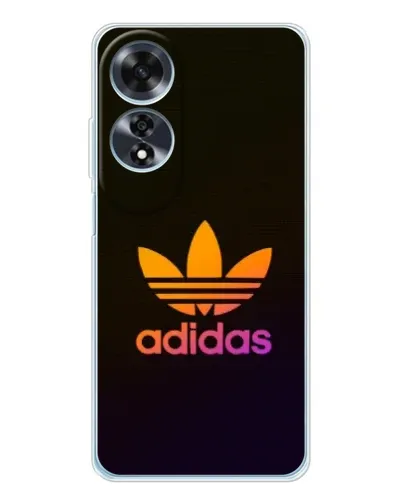 Чехол для OPPO A60 с картинкой «Градиент Adidas»