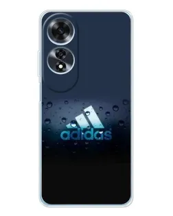 Чехол для OPPO A60 с картинкой «Adidas Water Drops» Чехол для OPPO A60 с картинкой «Adidas Water Drops»