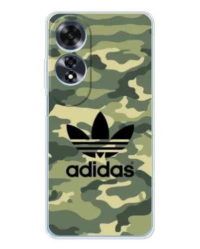 Чехол для OPPO A60 с картинкой «Милитари стиль Adidas»
