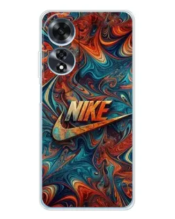 Чехол для OPPO A60 с картинкой «Nike в абстракции» Чехол для OPPO A60 с картинкой «Nike в абстракции»